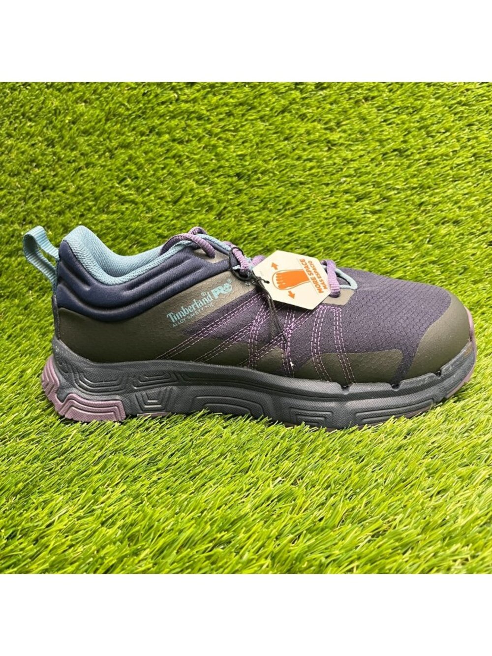 Timberland PRO XR-1 Dynamic Womens Size 8.5D Purple Alloy Toe Safety Work Shoes